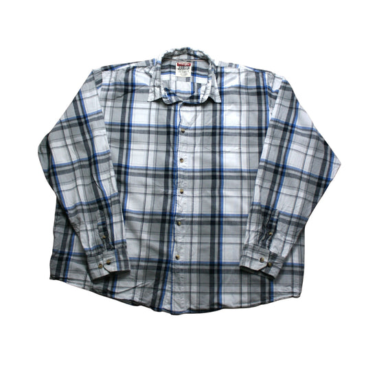 WRANGLER CHECKED LONG SLEEVED SHIRT - MULTI - XXXL