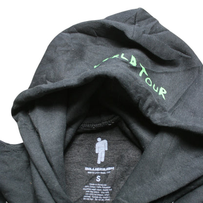 BILLIE EILISH WORLD TOUR HOODIE - BLACK - S
