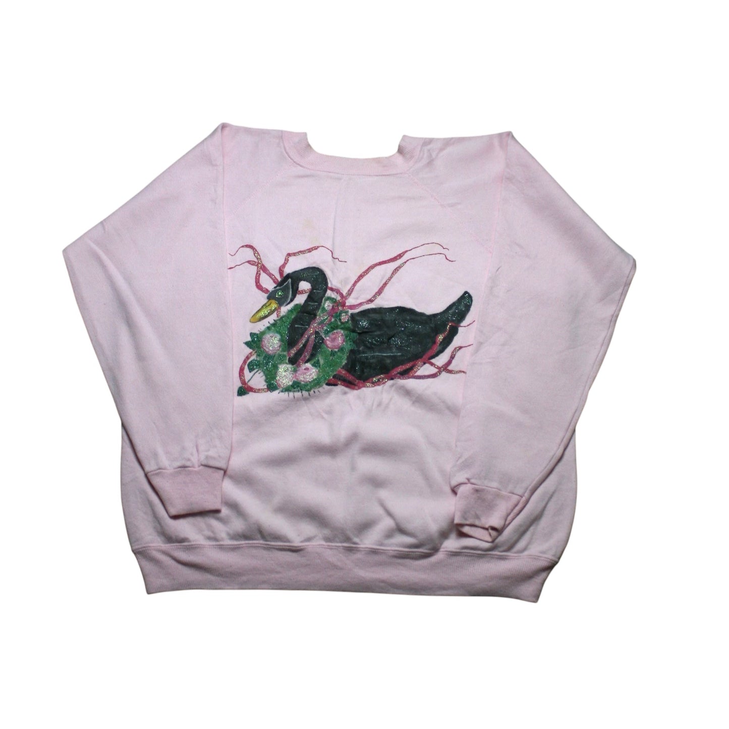 HANES BLACK SWAN SWEATER - PINK - XL